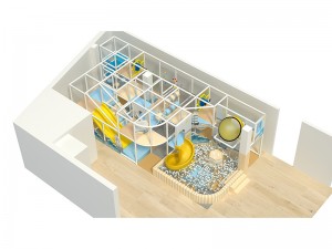 Small 2 levels indoor playground