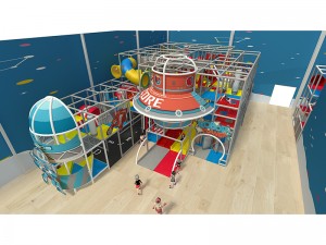 Generic robot theme playground