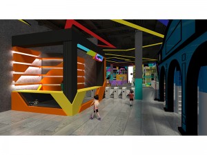 Sports theme indoor playground
