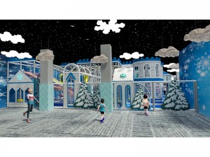 2 levels indoor playground
