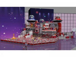 Space theme indoor playground