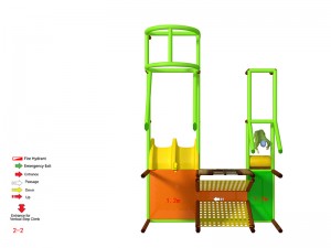 2 levels toddler play structure