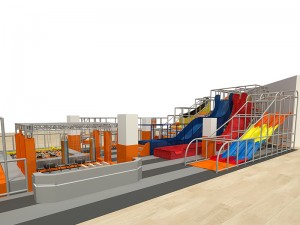 4 levels indoor playground
