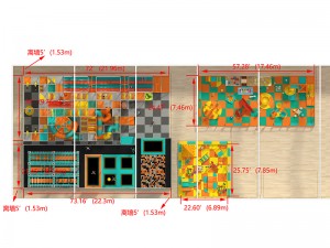 4 levels indoor playground