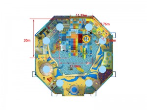 Enormous comprehensive indoor playground