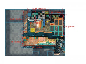 2 levels indoor playground