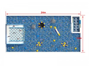 Giant ocean theme ball pool