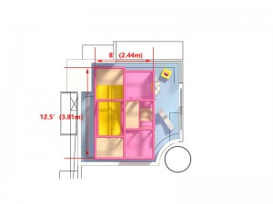 Small 2 Levels city toddler play structure