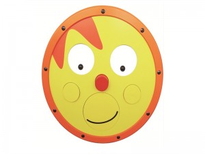 Smile face play panel