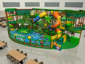 3-level Jungle theme playground