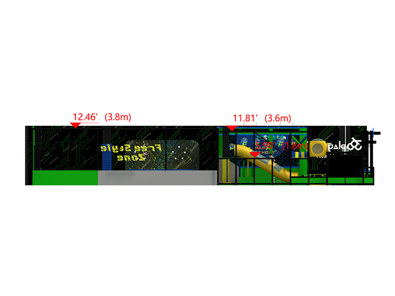 Small trampoline park for indoor playgroundSmall Trampoline Park For Indoor Playground2