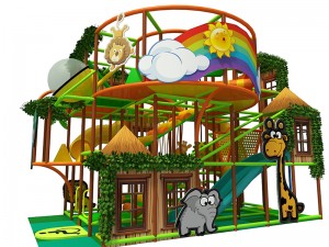 3-level Jungle theme playground