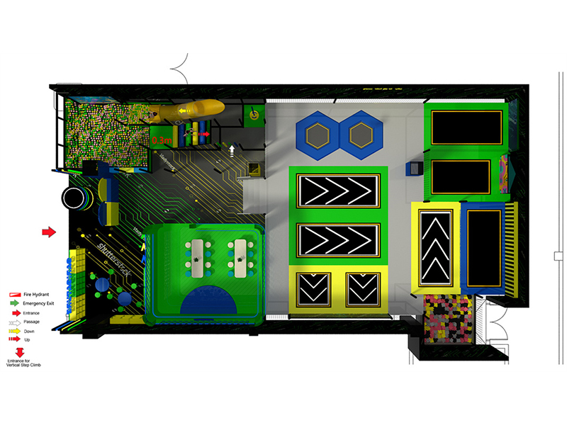 Small trampoline park for indoor playgroundSmall Trampoline Park For Indoor Playground3