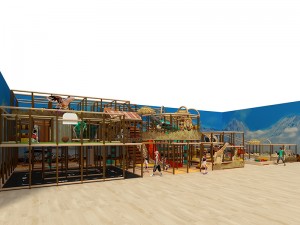 3 levels safari indoor playground
