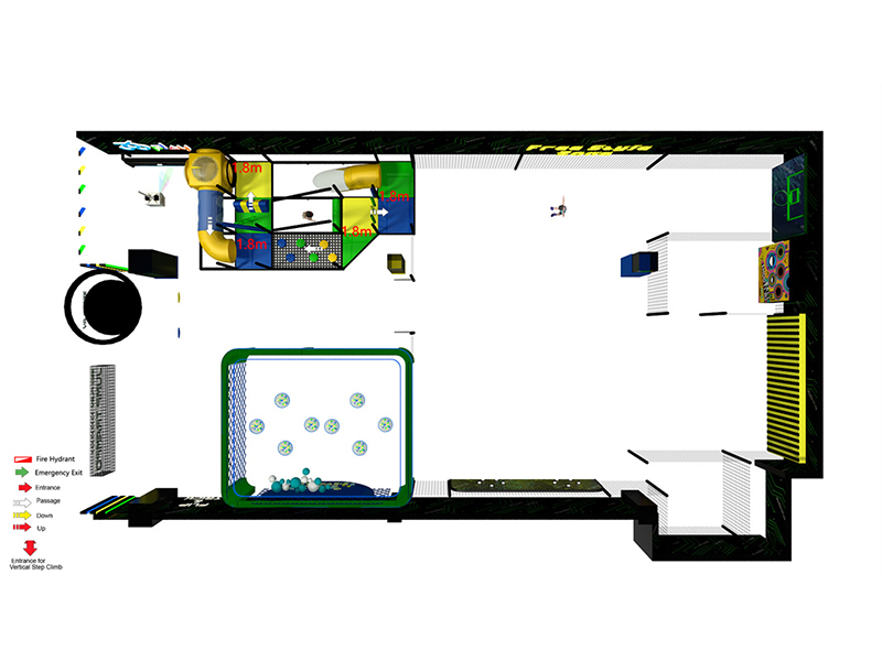 Small trampoline park for indoor playgroundSmall Trampoline Park For Indoor Playground4