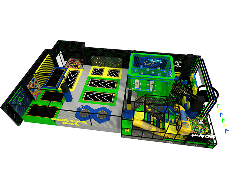 Small trampoline park for indoor playgroundSmall Trampoline Park For Indoor Playground7