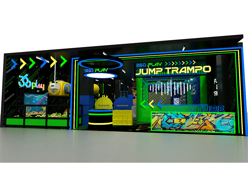 Small trampoline park for indoor playgroundSmall Trampoline Park For Indoor Playground8