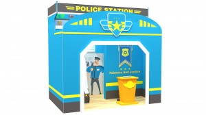 Police station role play house