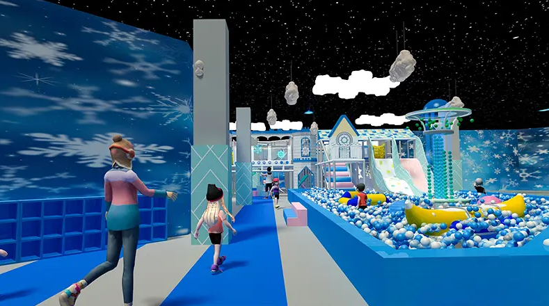 Indoor soft playground-Oplay