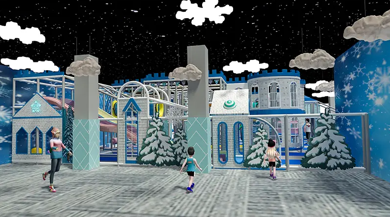 Indoor soft  playground