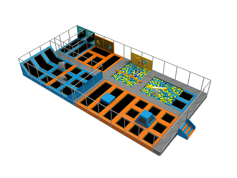 Trampoline indoor playgroundb