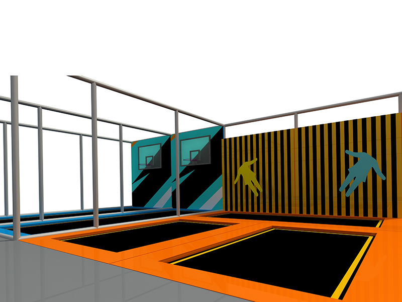 Trampoline indoor playgrounde